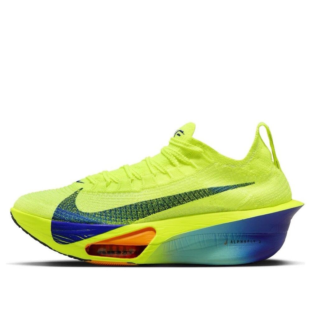 Size 6 Nike Air ZoomX Alphafly Next% 3 Fast Pack Volt Womens FD8315-700